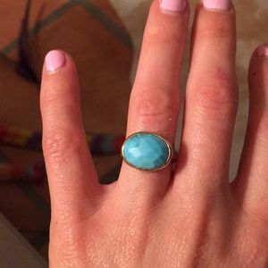 Stella & Dot Turquoise Ring size 5
